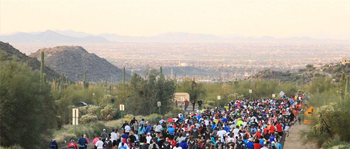 Phoenix Marathon Start Line