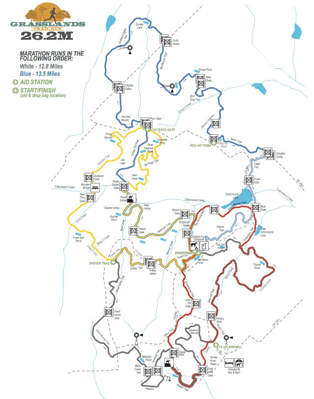 Grasslands Run Map