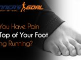 pain on top of foot after running