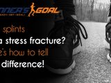Shin splints or a stress fracture