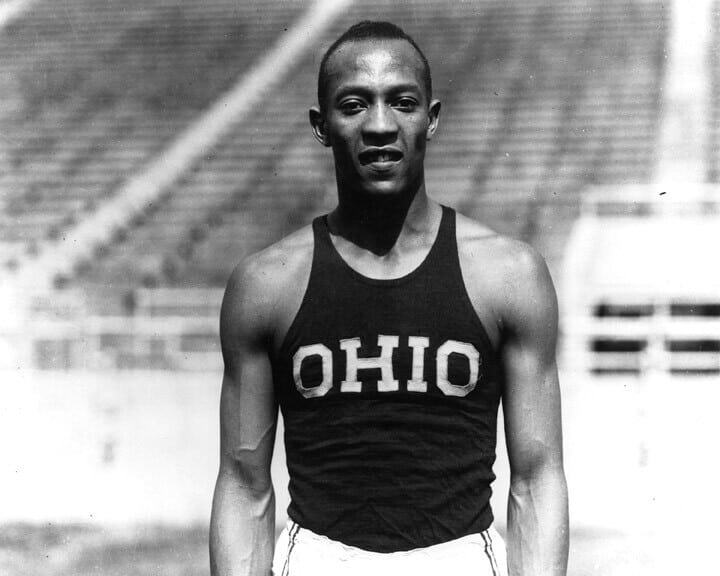 Jesse Owens at Ohio state university