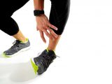 Runner twisting their ankle