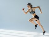 woman running