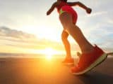 woman running