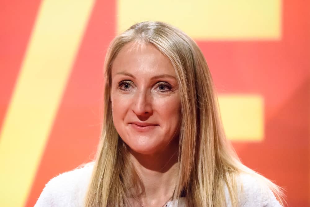 Female Long Distance Runners:23.02.2019. RIGA, LATVIA. Legendary British Marathon runner Paula Radcliffe, during Public conference - Golden Season Opening forum of TET RIGA MARATHON, IAAF only Gold Label marathon in Northern Europe.