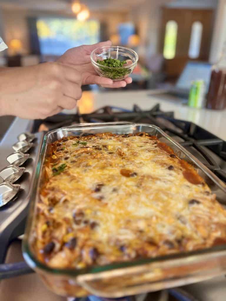 Chicken Enchilada Casserole